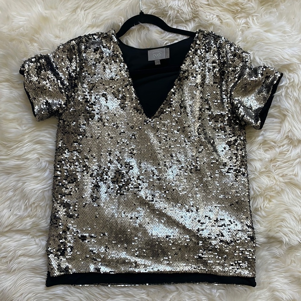 Sequin top